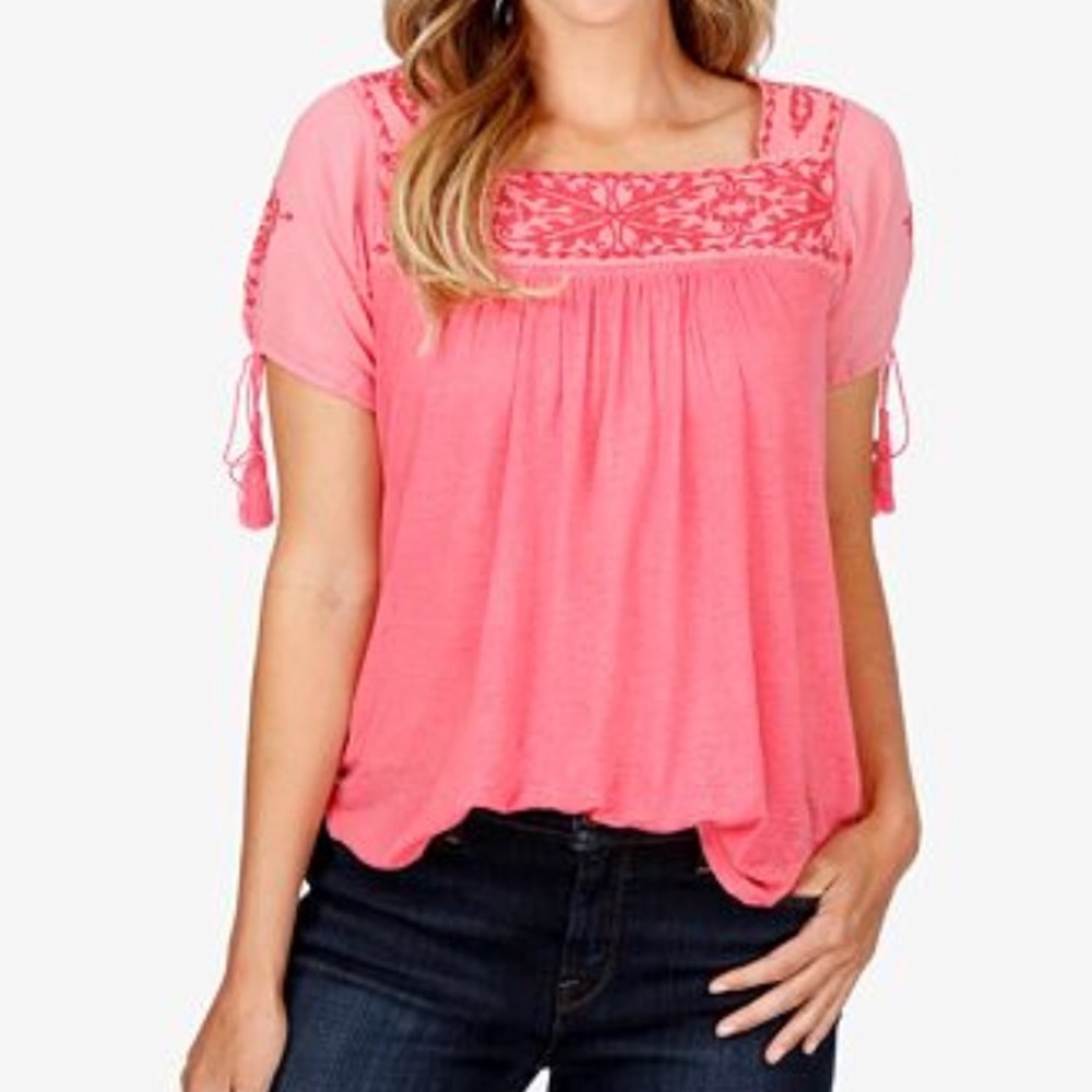 Lucky Brand Peasant Top